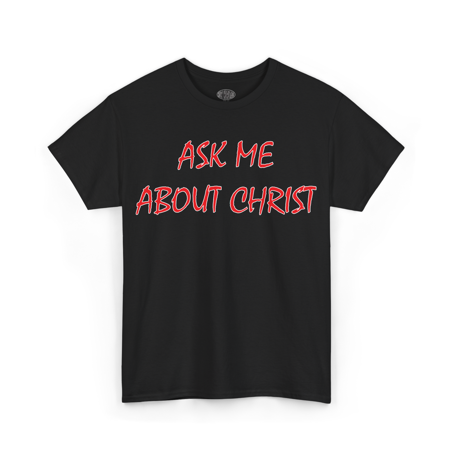 Holy Heritage "Ask Me About Christ" Tee