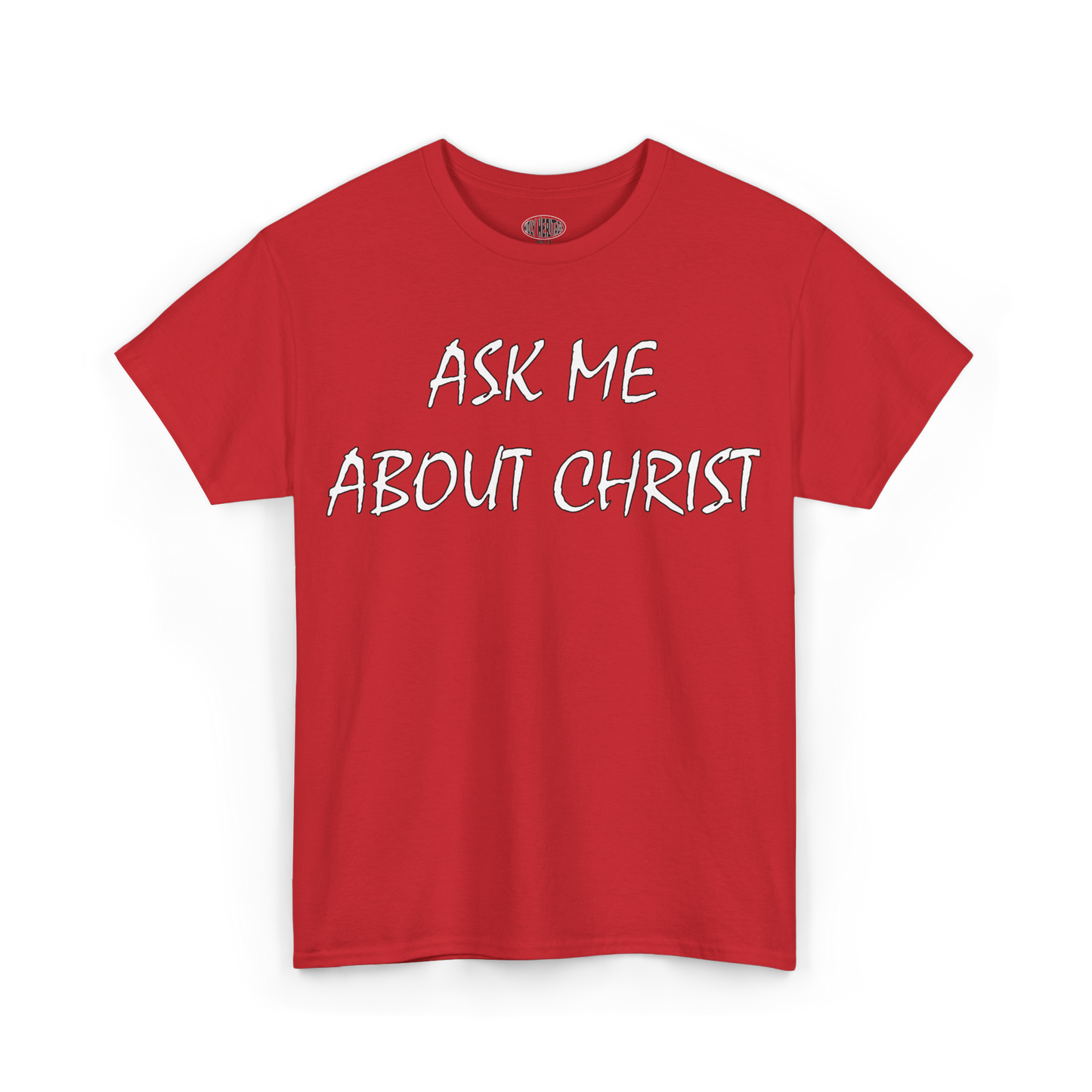 Holy Heritage "Ask Me About Christ" Tee