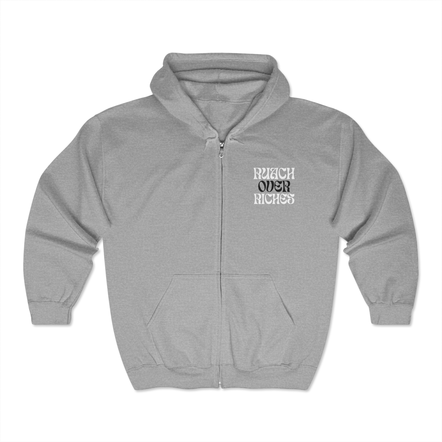Ruach Over Riches Full Zip Hoodie