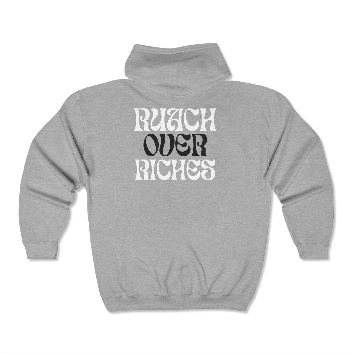 Ruach Over Riches Full Zip Hoodie