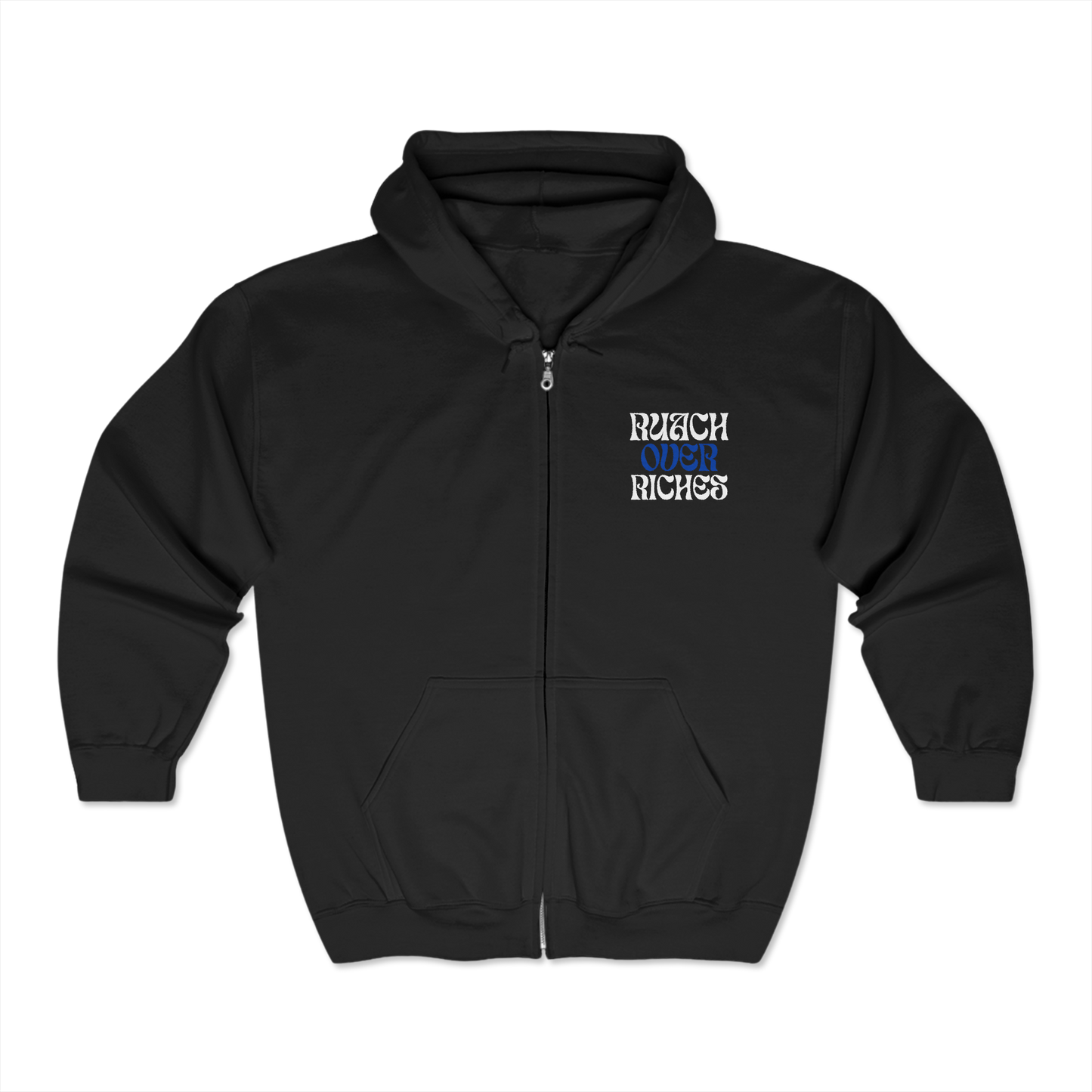 Ruach Over Riches Full Zip Hoodie