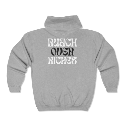Ruach Over Riches Full Zip Hoodie