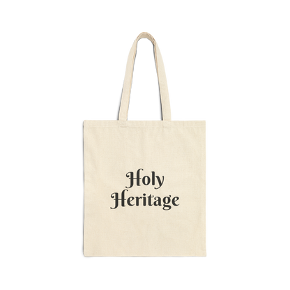 Cotton Canvas Tote Bag